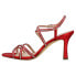 Nina Anna Rhinestone Strappy Womens Red Dress Sandals ANNA-YS-RROCRS