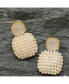 ფოტო #3 პროდუქტის Women's Embellished Drop Earrings