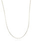 Фото #1 товара Macy's 14K White Gold or Rose Gold Flattened 16" Chain