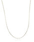 ფოტო #1 პროდუქტის 14K White Gold or Rose Gold Flattened 16" Chain