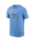 Фото #1 товара Men's Light Blue Kansas City Royals Cooperstown Collection Team Logo T-Shirt
