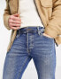 Фото #8 товара Jack & Jones Intelligence Glenn slim fit jeans in mid blue