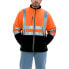 Фото #24 товара Men's High Visibility Insulated Softshell Jacket with Reflective Tape