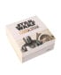 Фото #3 товара Star Wars boba Fett Helmet Pendant Necklace, Stainless Steel, 22" Box Chain