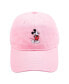 Фото #1 товара Disney Mickey Mouse Embroidered Cotton Adjustable Dad Hat with Curved Brim