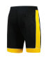 Фото #3 товара Men's Black, Gold Pittsburgh Steelers Fan Favorite Fashion Shorts