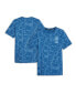 Фото #1 товара Men's Blue Manchester City FtblCore Allover Print T-shirt