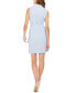 Фото #2 товара Платье без рукавов Calvin Klein с поясом и застежкой молнией спереди