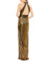 Фото #2 товара Mac Duggal Halter Neck Gown Women's