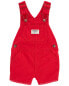 Фото #2 товара Baby Twill Eyelet Shortalls 24M