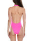 Фото #2 товара Mara Hoffman Gabriela One-Piece Women's Pink Xs