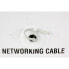 Фото #5 товара Жесткий сетевой кабель UTP кат. 5е Techly ITP8-FLU-0305 Серый 305 m