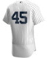 Фото #2 товара Men's Gerrit Cole White New York Yankees Home Authentic Player Jersey