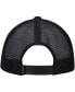 ფოტო #2 პროდუქტის Big Boys Navy and Black ATW Curved Snapback Trucker Hat