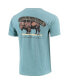 Фото #3 товара Men's Blue Colorado Buffaloes Canoe Local Comfort Colors T-shirt