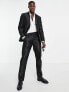 Фото #4 товара Topman slim single breasted suit jacket in black