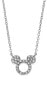 Mickey Mouse Sparkling Silver Necklace N901464RZWL-18
