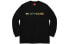 Фото #1 товара Supreme SS20 Week 5 Meta Logo L/S Top 刺绣Logo打底长袖T恤 男女同款 送礼推荐 / Футболка Supreme SS20 Week SUP-SS20-504