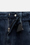 ZW COLLECTION STRAIGHT-LEG MID-RISE JEANS