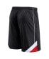 Фото #2 товара Men's Black Portland Trail Blazers Slice Shorts