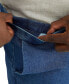 Фото #5 товара Men's Big & Tall Stretch Denim Classic-Fit Flat Front Pants