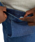 Men's Big & Tall Stretch Denim Classic-Fit Flat Front Pants