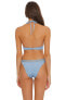 Chambray 295691 Banded Halter Bikini Top, Chambray, Size S