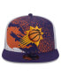 Фото #4 товара Men's Purple Phoenix Suns Court Sport Speckle 9FIFTY Snapback Hat