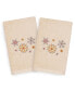 Фото #2 товара Christmas Snowfall 100% Turkish Cotton 2-Pc. Hand Towel Set