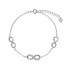 Fashion Silver Infinity Bracelet AJNR0006