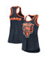 Фото #2 товара Women's Navy Chicago Bears Tater Tank Top