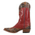 Justin Boots Vera Red Snip Toe Cowboy Womens Red Casual Boots L4454