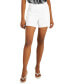 Фото #1 товара Women's Curvy Mid Rise Pull-On Shorts, Created for Macy's