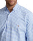 ფოტო #3 პროდუქტის Men's Big & Tall Gingham Oxford Shirt