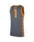 Men's #1 Gray Tennessee Volunteers Replica Jersey