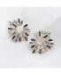 Фото #2 товара Women's Crystal Stud Earrings