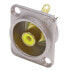 Neutrik NTR-NF2D-4 - RCA - Silver - Brass,Nickel,Zinc steel - Nickel - UL 94 HB - IEC 601-14 - IP 40 - IEC 68-2-20 - 26 mm