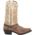 Фото #1 товара Laredo Myra Embroidery Square Toe Cowboy Womens Brown Dress Boots 51091