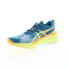 Фото #7 товара Asics Novablast 2 1011B445-400 Mens Blue Mesh Athletic Running Shoes