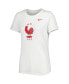 Women's White France National Team Club Crest T-shirt