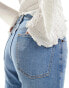 Фото #4 товара Abercrombie & Fitch mom fit jean in mid wash blue