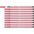 Фото #1 товара Ручки фломастеры STABILO Pen 68 Fluor Флюоресцентный Красный 10 штук