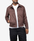 Фото #4 товара Men's Faux Suede Button Down Jacket