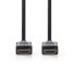 Фото #5 товара Nedis CVGP34000BK50 - 5 m - HDMI Type A (Standard) - HDMI Type A (Standard) - 3D - Black