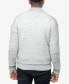 Фото #2 товара Men's Full-Zip High Neck Sweater Jacket