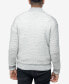 Men's Full-Zip High Neck Sweater Jacket