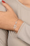 Silver Bracelet for Women Heart and EKG Curve BRC165W