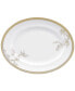 Фото #1 товара Dinnerware, Lace Gold Oval Platter