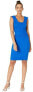 Фото #1 товара Nicole Miller 294289 Mercury Cotton Metal Dress (Bondi Blue) Women's Dress