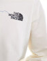 The North Face NSE backprint sweatshirt in off white